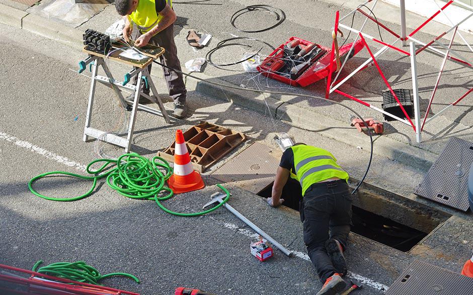 travaux assainissement Combs-la-Ville